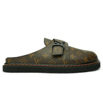 LOUIS VUITTON MONOGRAM LV EASY BROWN MULE Metroutfits