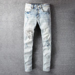 AMIRI - JEANS Black Letter Angel Printing My Store