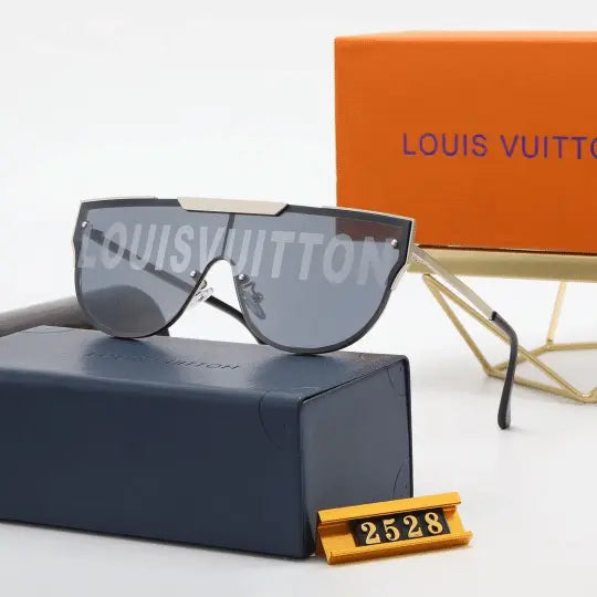 LV - Unisex Stylish One-piece Sunglasses Metroutfits