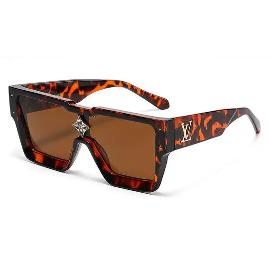 LV - Unisex Square One-piece Sunglasses Metroutfits
