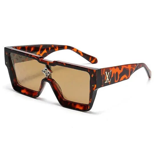 LV - Unisex Square One-piece Sunglasses Metroutfits
