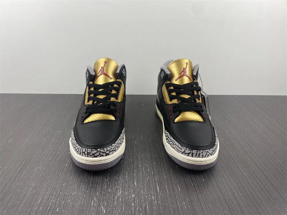 JORDAN - AJ3 3 WMNS “Black Gold” Metroutfits