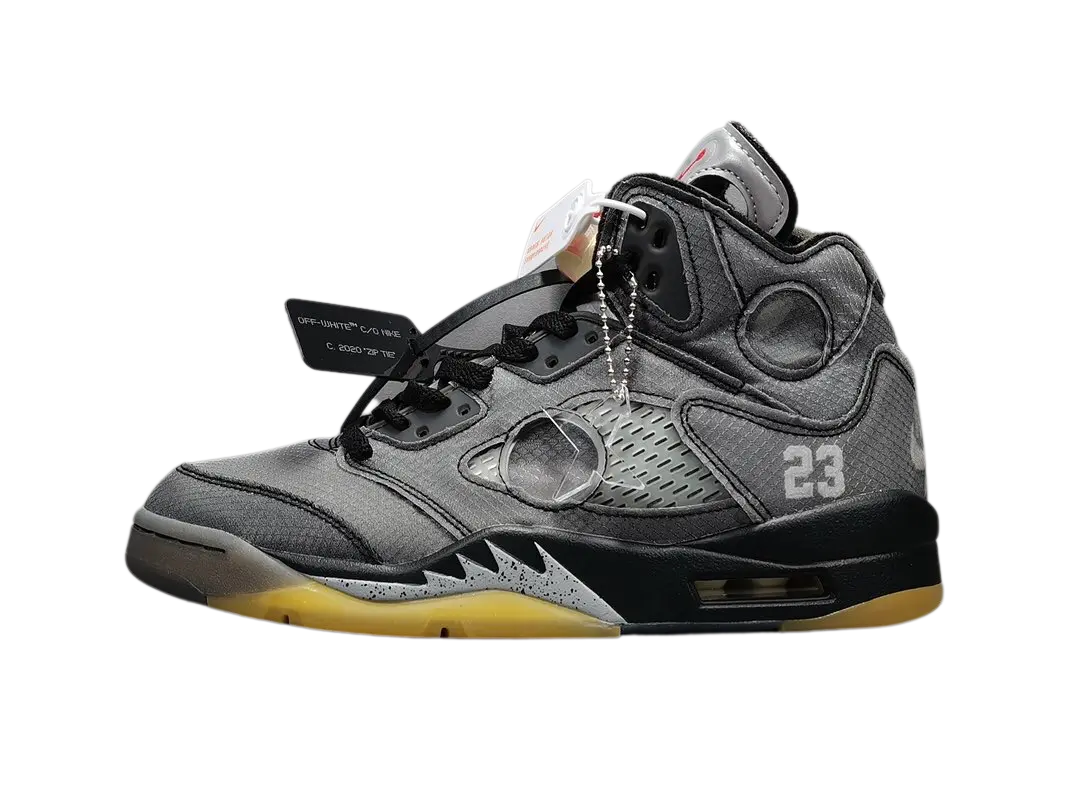 JORDAN RETRO 5 OFF WHITE Metroutfits