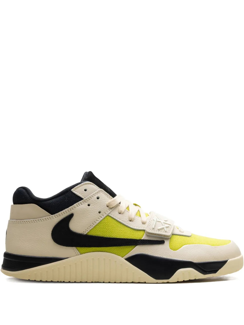 Jordan x Travis Scott Jumpman Jack TR "Muslin/Black/Bright Cactus" sneakers