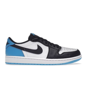 AIR JORDAN 1 LOW “Black Dark Powder Blue” Metroutfits