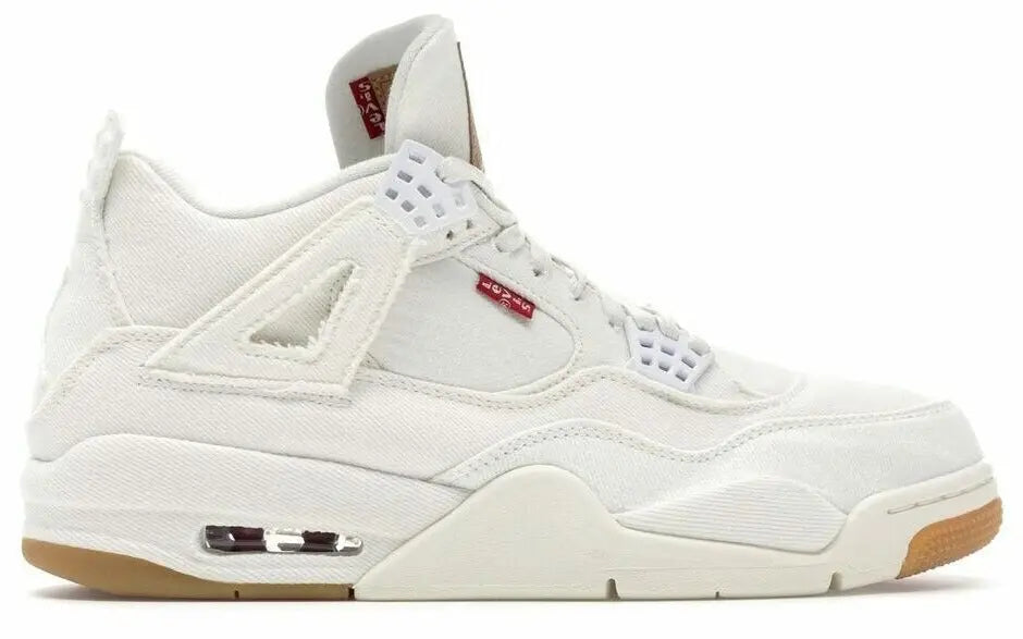 AIR JORDAN 4 RETRO “LEVIS WHITE” - https://treadfitpro.com/