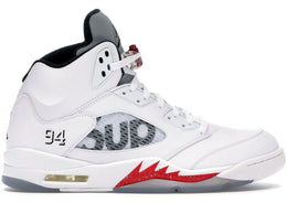 AIR JORDAN 5 X SUPREME “WHITE” - https://treadfitpro.com/