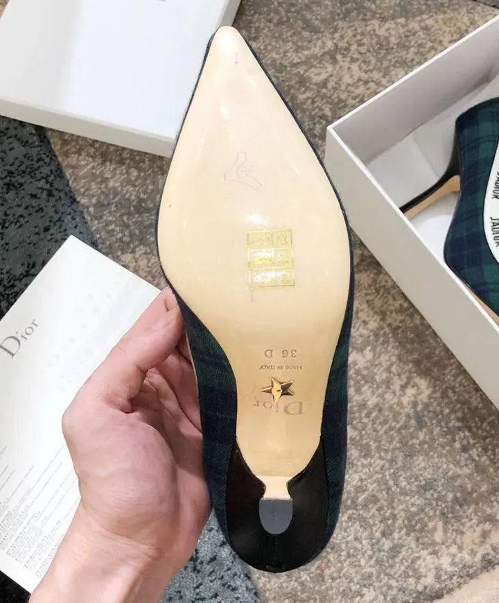 CHRISTIAN DIOR - ESCARPIN FEMME - https://treadfitpro.com/