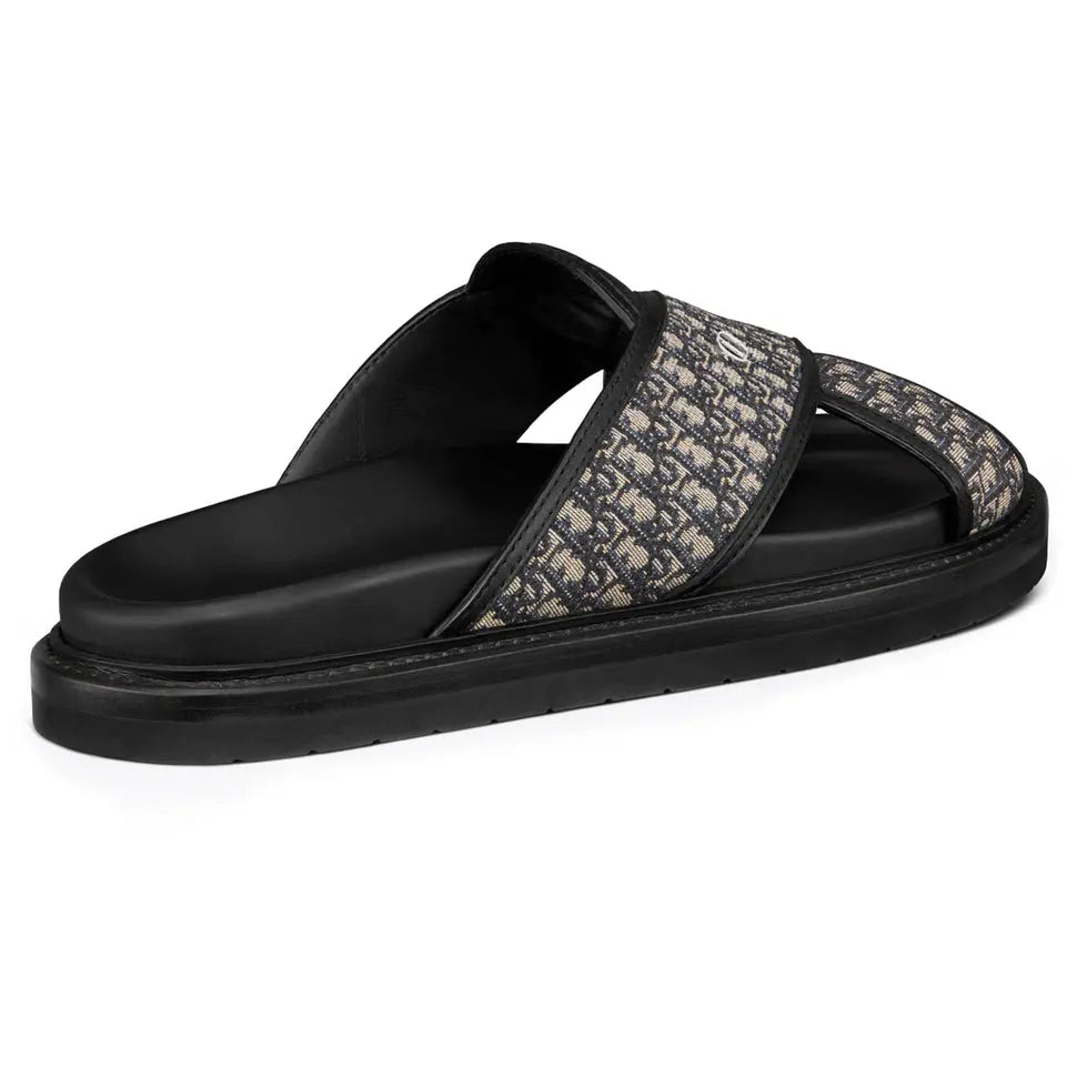 DIOR AQUA OBLIQUE BEIGE SANDAL Metroutfits