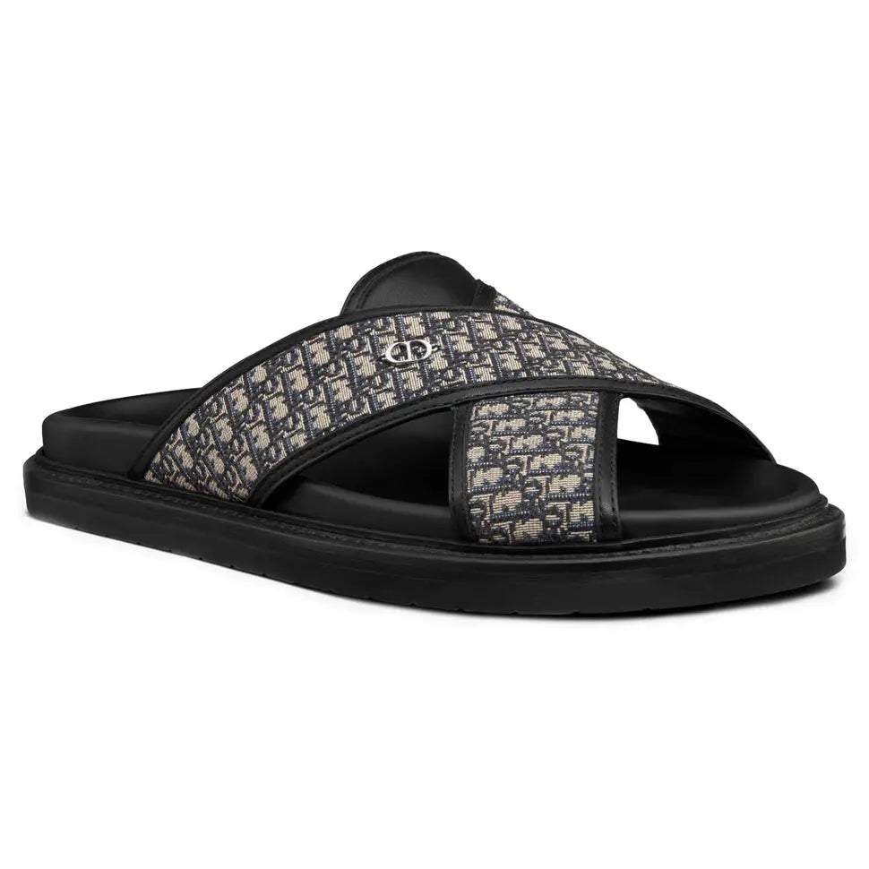 DIOR AQUA OBLIQUE BEIGE SANDAL Metroutfits