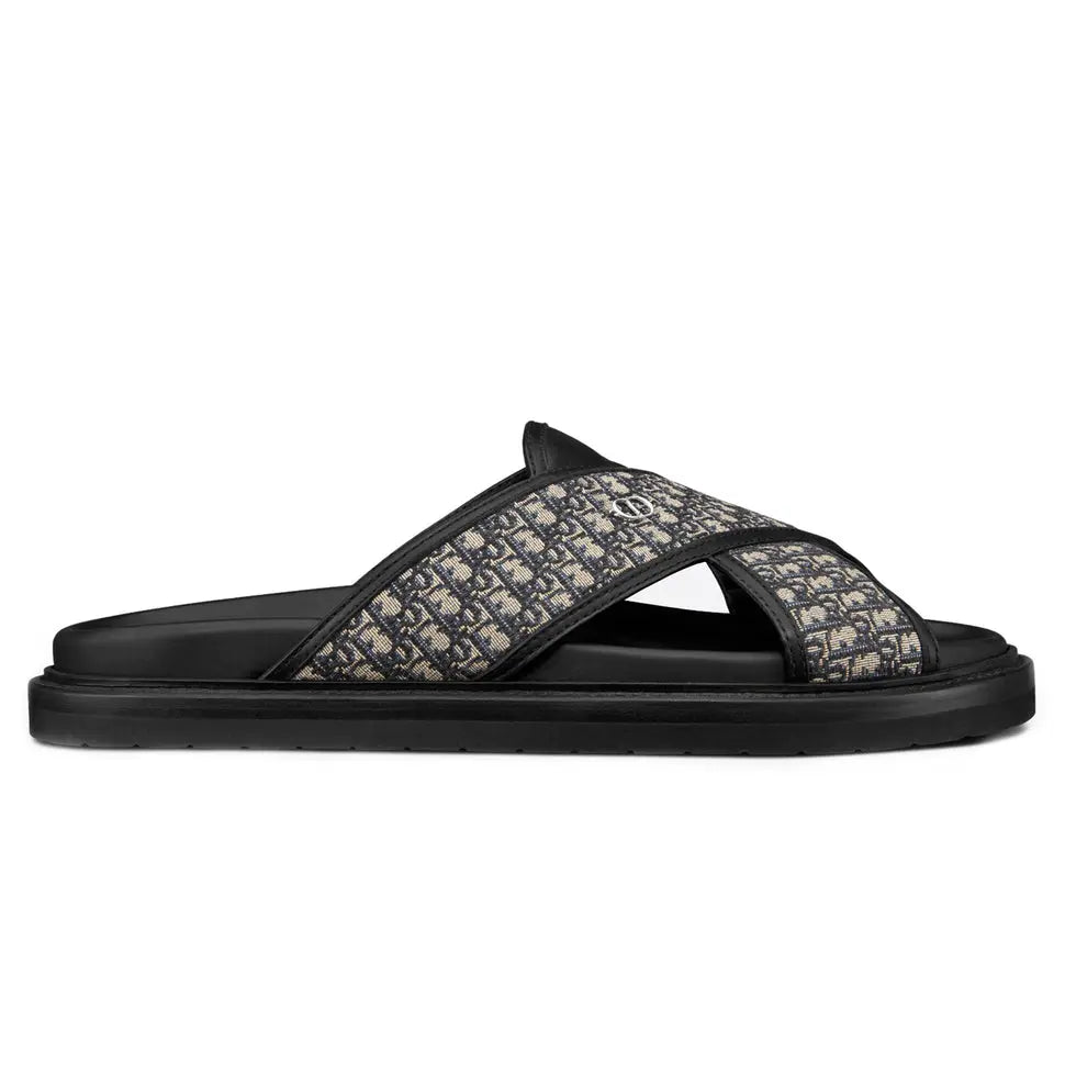 DIOR AQUA OBLIQUE BEIGE SANDAL Metroutfits