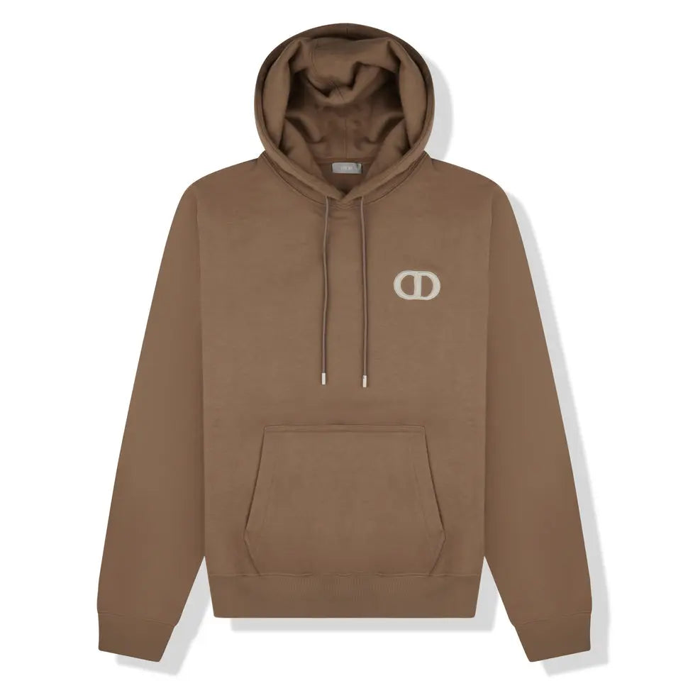 DIOR CD ICON BROWN HOODIE Metroutfits