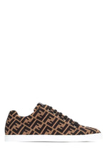 Fendi FF Logo Low-Top Sneakers - https://treadfitpro.com/