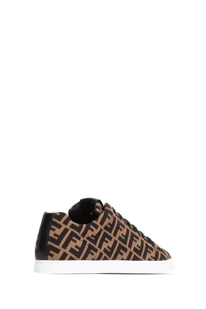 Fendi FF Logo Low-Top Sneakers - https://treadfitpro.com/
