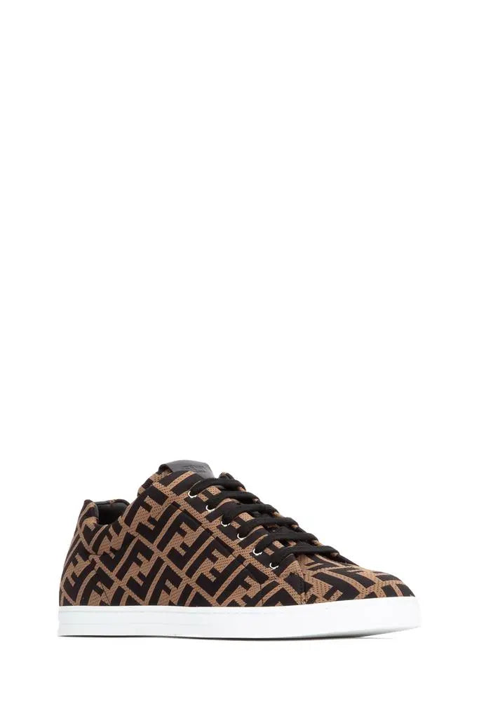 Fendi FF Logo Low-Top Sneakers - https://treadfitpro.com/