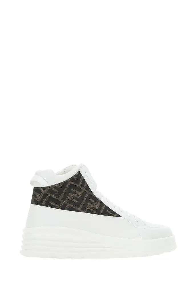 Fendi jacquard FF logo high-top sneakers - https://treadfitpro.com/