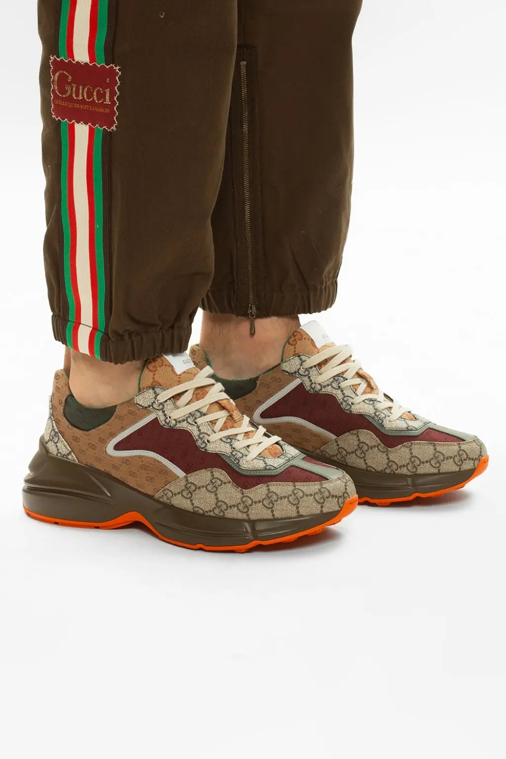 GUCCI GG RHYTON - SNEAKERS - https://treadfitpro.com/