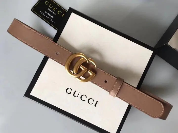 GUCCI - LEATHER BELT - https://treadfitpro.com/