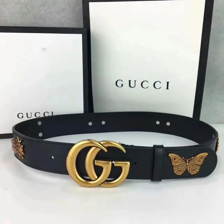 GUCCI - LEATHER BELT - https://treadfitpro.com/