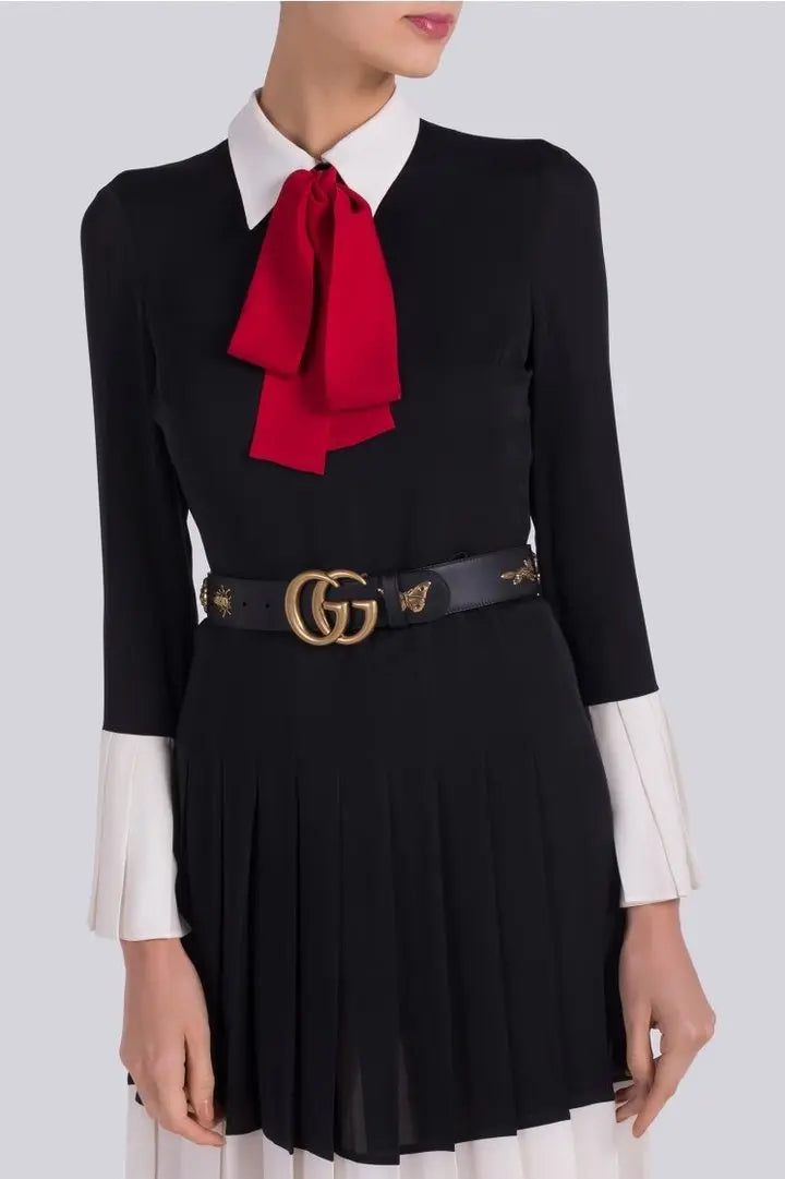 GUCCI - LEATHER BELT - https://treadfitpro.com/