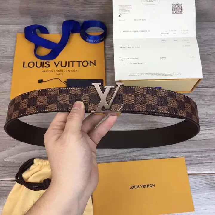 LOUIS VUITTON - CANVAS BELT - https://treadfitpro.com/