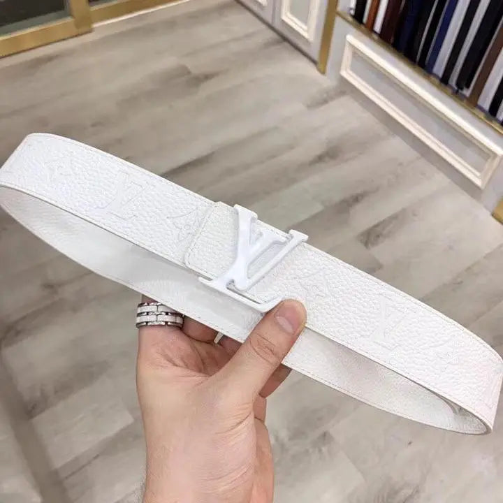 LOUIS VUITTON - LEATHER BELT - https://treadfitpro.com/