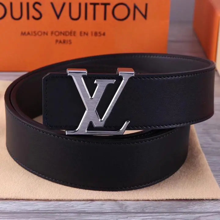 LOUIS VUITTON - LEATHER BELT - https://treadfitpro.com/