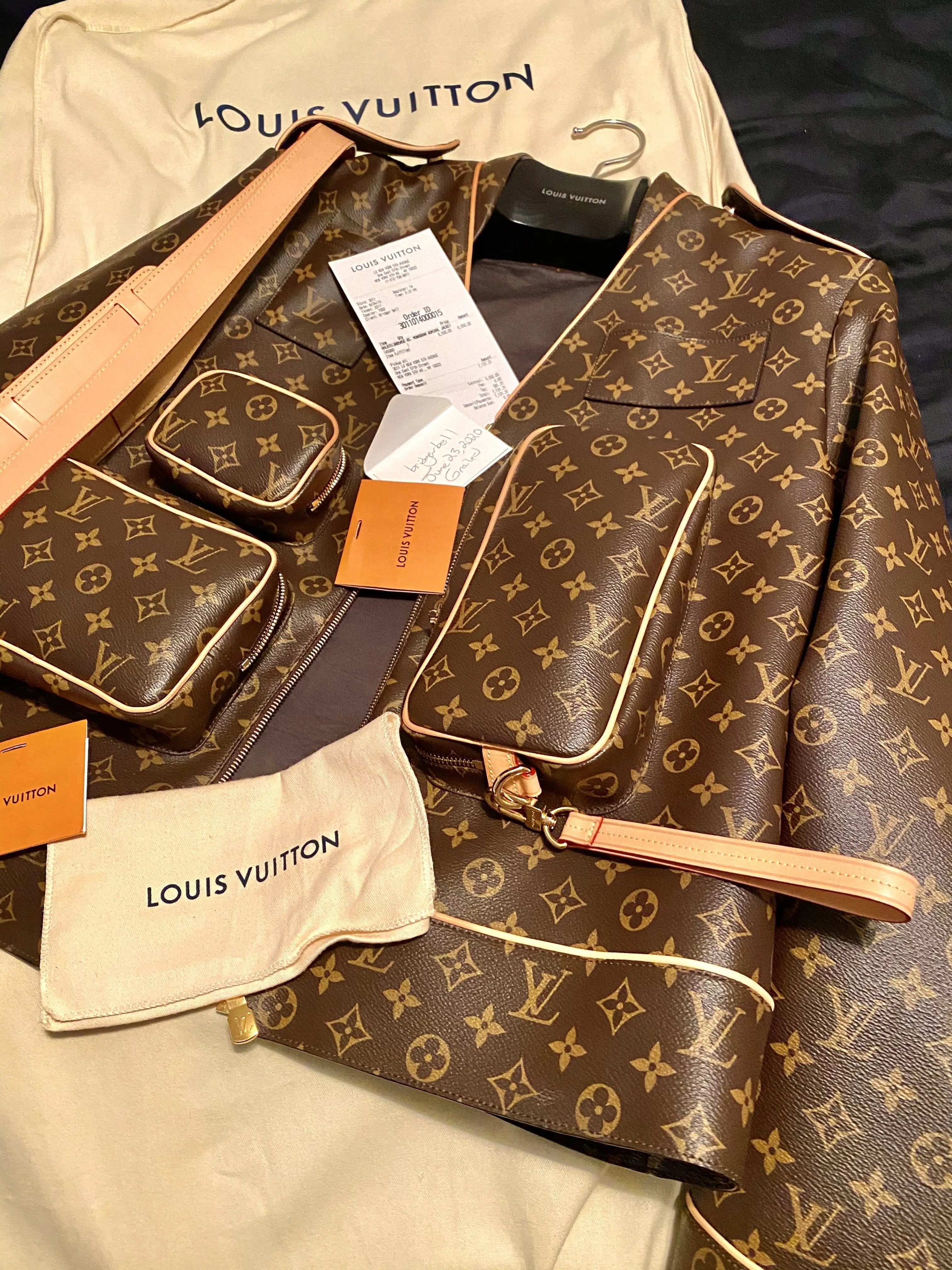 LOUIS VUITTON - MONOGRAM ADMIRAL JACKET - https://treadfitpro.com/