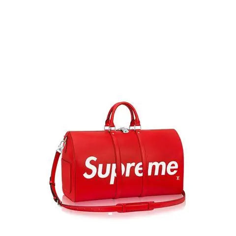 LOUIS VUITTON X SUPREME - TRAVEL BAG - https://treadfitpro.com/