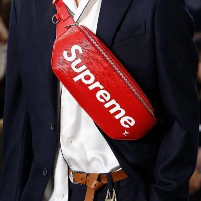 LOUIS VUITTON X SUPREME - WAIST BAG - https://treadfitpro.com/