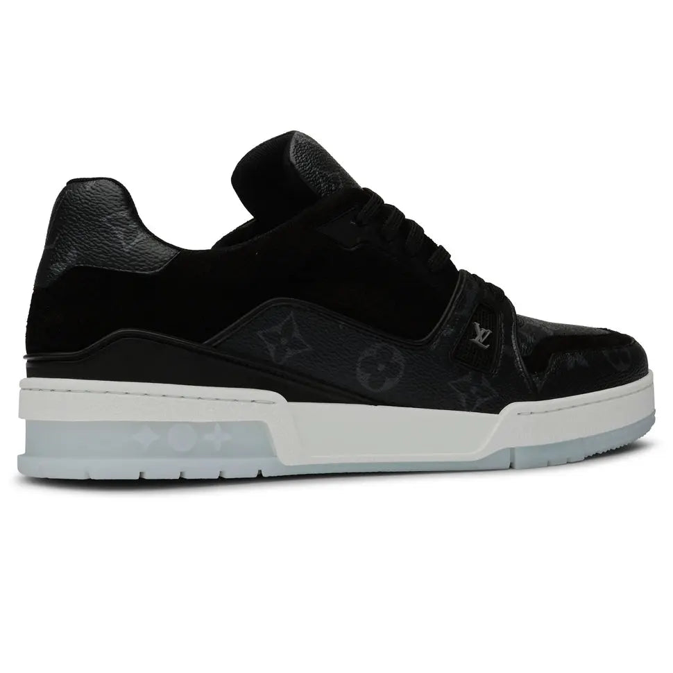 LOUIS VUITTON LV TRAINER BLACK SNEAKER Metroutfitstore