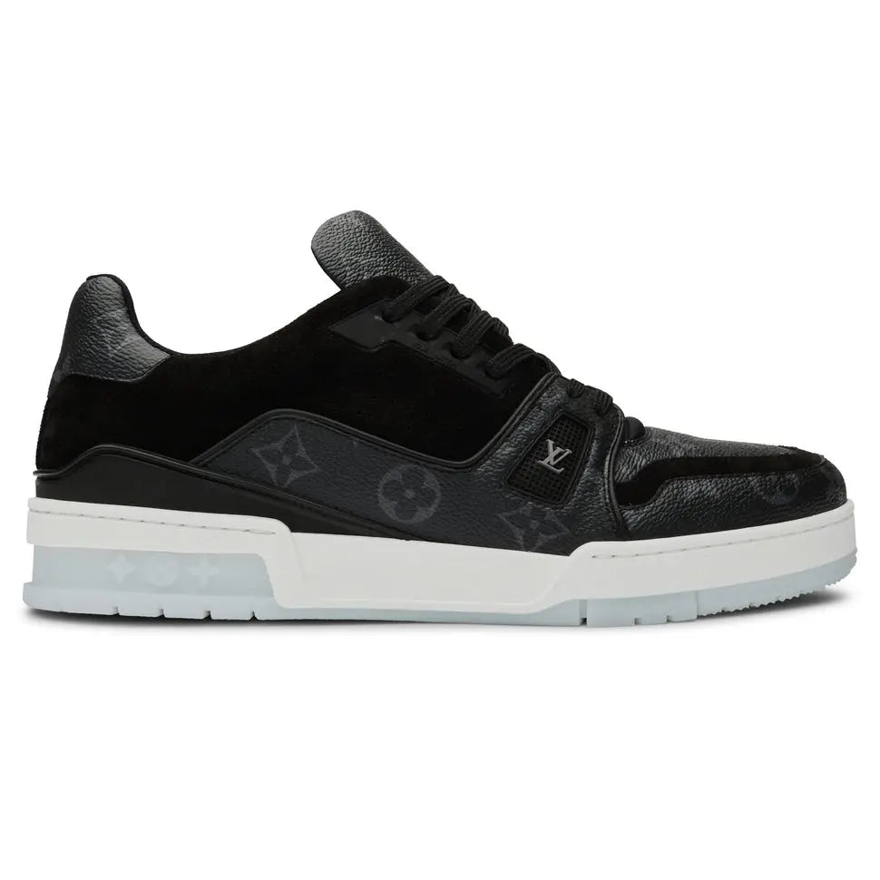LOUIS VUITTON LV TRAINER BLACK SNEAKER Metroutfitstore