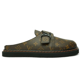 LOUIS VUITTON MONOGRAM LV EASY BROWN MULE Metroutfits