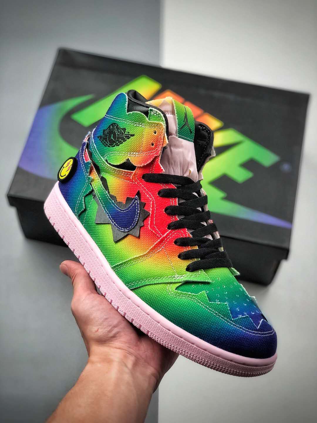NIKE - AIR JORDAN 1 "JBalvin" - https://treadfitpro.com/