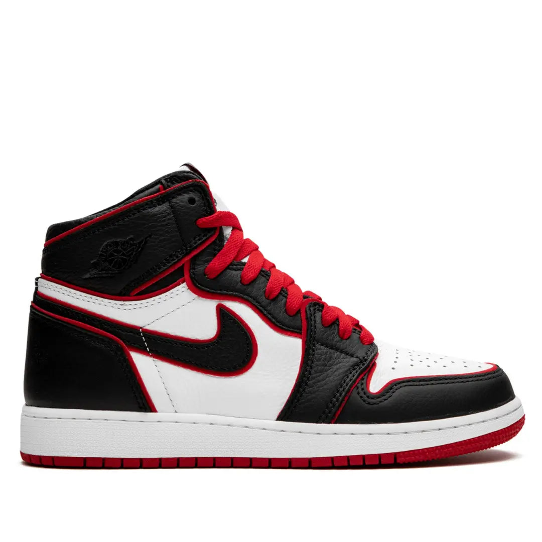 NIKE-AIR JORDAN RETRO 1 HIGH ‘BLOODLINE’ - https://treadfitpro.com/