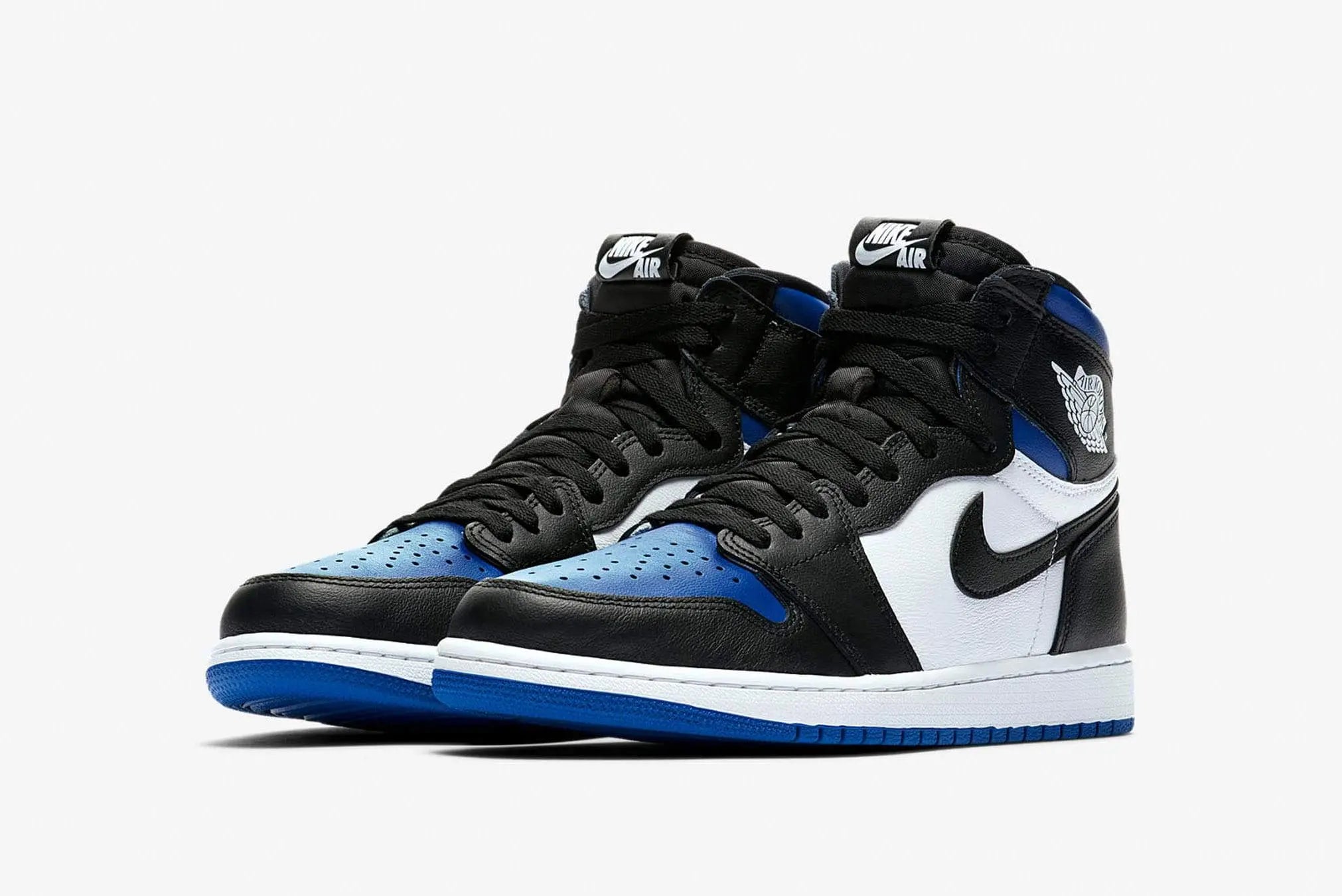 NIKE - AIR JORDAN RETRO 1 HIGH ‘ROYAL TOE’ - https://treadfitpro.com/