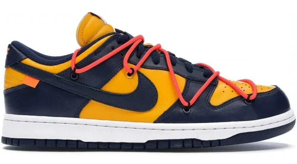 NIKE DUNK SB LOW X OFF WHITE “MICHIGAN” - https://treadfitpro.com/