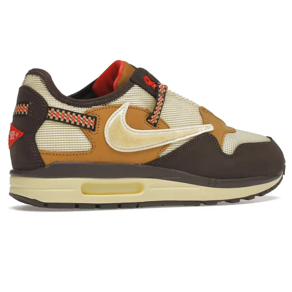 NIKE X TRAVIS SCOTT AIR MAX 1 BAROQUE BROWN Metroutfits