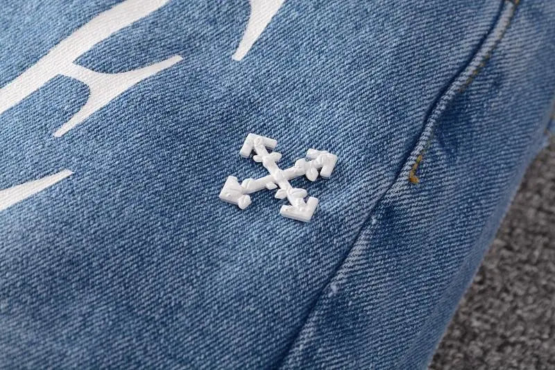 OFF WHITE - JEANS - https://treadfitpro.com/