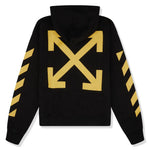 OFF-WHITE CARAVAGGIO ‘NARCISSUS’ BLACK YELLOW HOODIE Metroutfits