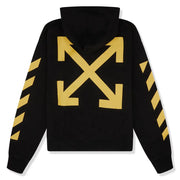 OFF-WHITE CARAVAGGIO ‘NARCISSUS’ BLACK YELLOW HOODIE Metroutfits