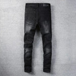AMIRI - JEANS Black Letter Angel Printing My Store