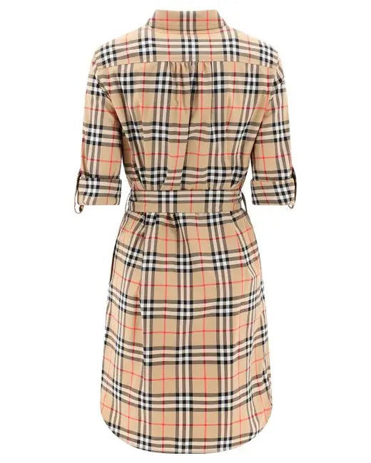 BURBERRY - WOMEN'S "VINTAGE CHECK" SHIRT DRESS Metroutfitstore