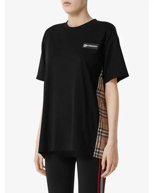 BURBERRY - WOMEN'S BLACK T SHIRT Metroutfitstore