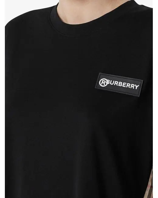 BURBERRY - WOMEN'S BLACK T SHIRT Metroutfitstore