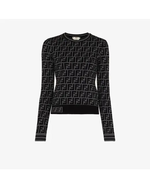 FENDI - WOMEN'S FF MOTIF SWEATER Metroutfitstore