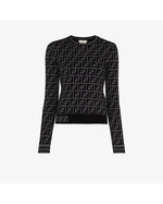 FENDI - WOMEN'S FF MOTIF SWEATER Metroutfitstore