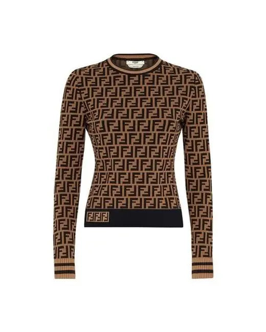 FENDI - WOMEN'S FF MOTIF SWEATER Metroutfitstore