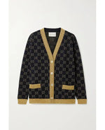 GUCCI - WOMEN'S COTTON GG CARDIGAN Metroutfitstore
