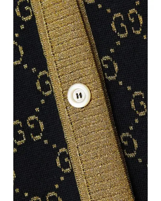 GUCCI - WOMEN'S COTTON GG CARDIGAN Metroutfitstore
